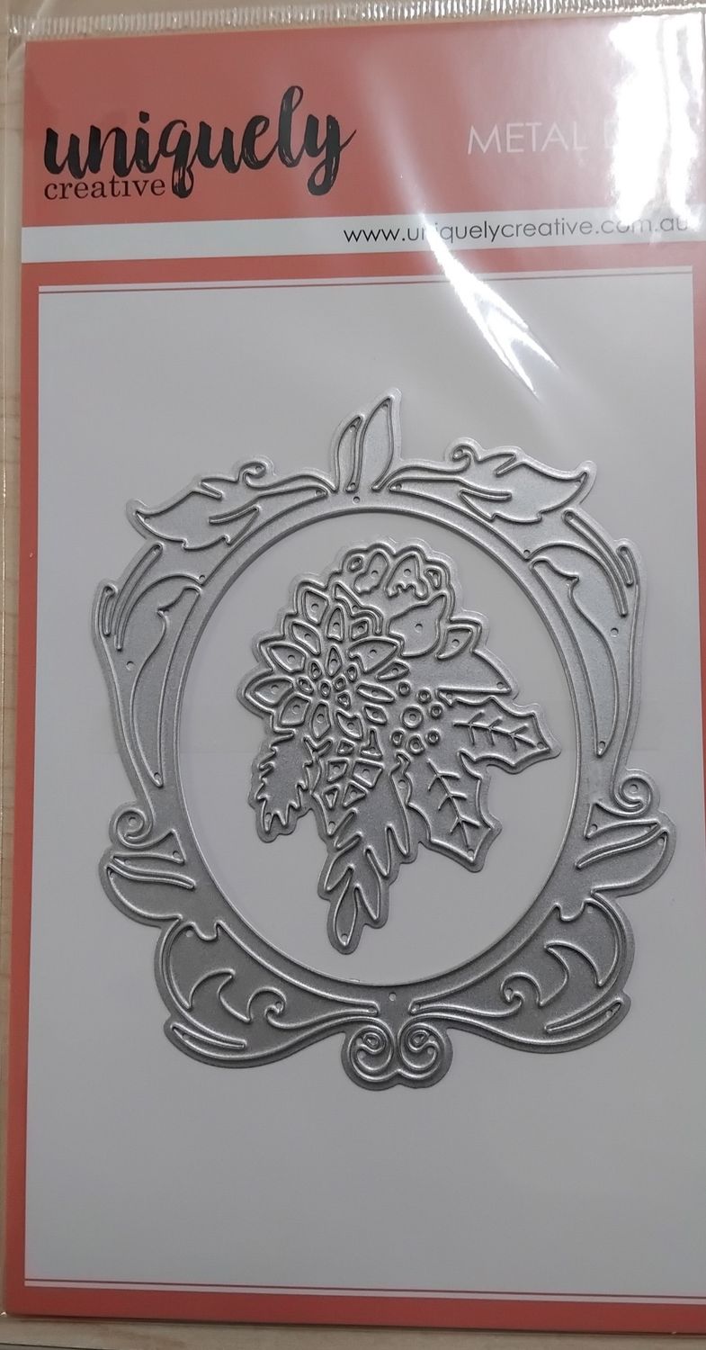 Baroque Frame and flower Die