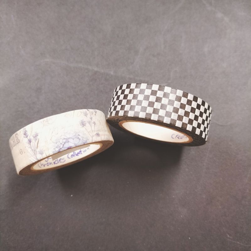 Chequered - Washi Tape 15mm