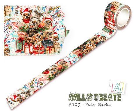 Washi Tapes  by brand..., Style: #109 Yule Barks 25mm