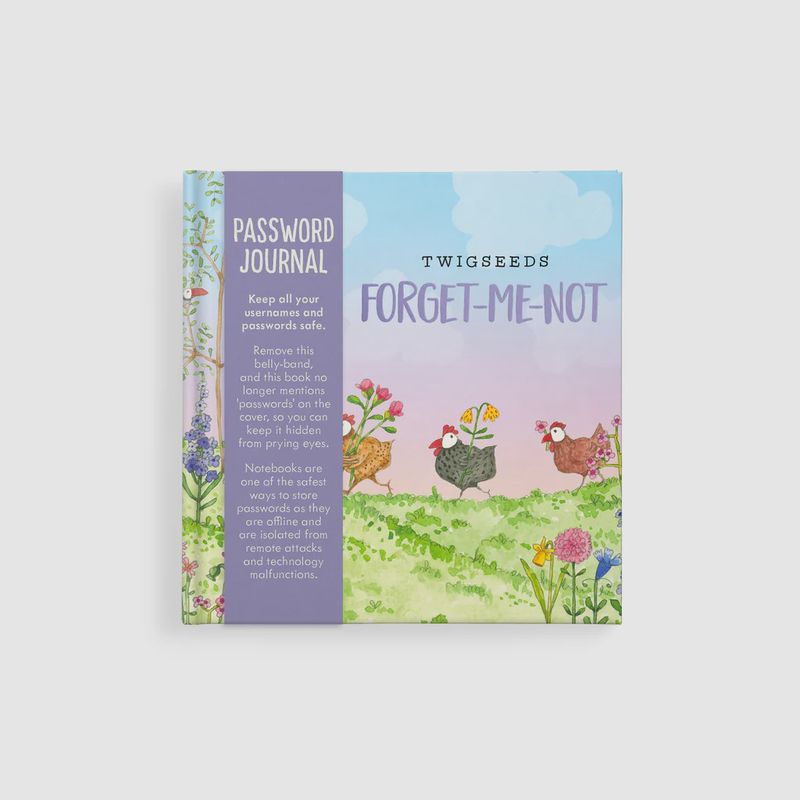 Twigseeds Forget me not - Password Journal