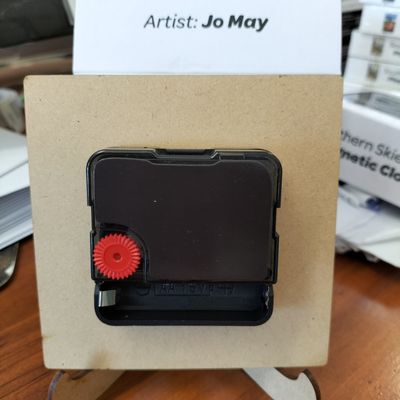 Magnetic Clock - Jo May Artist - Bird Designs