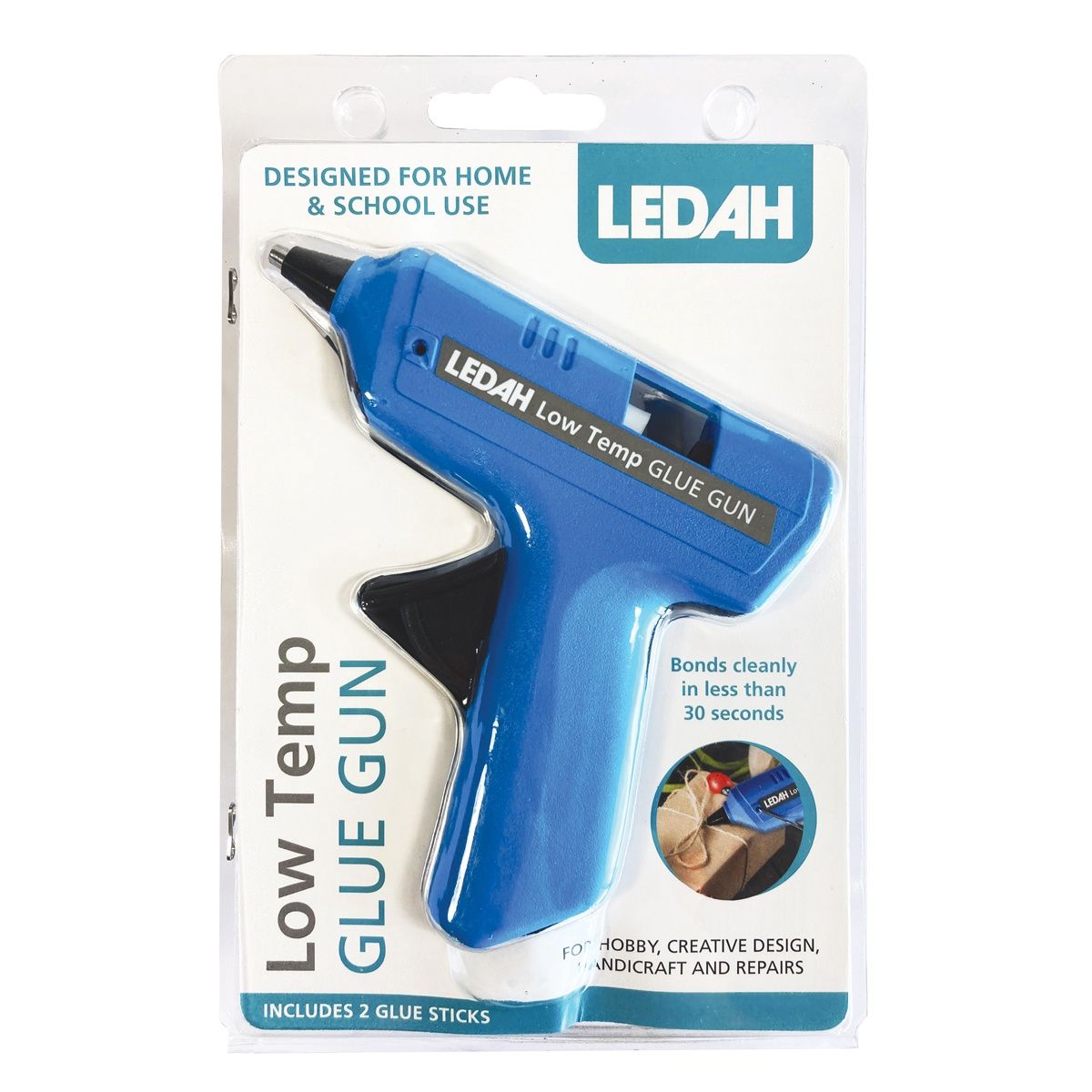 Ledah Low-Temp Glue Gun 9W + 2 Sticks (7mm)