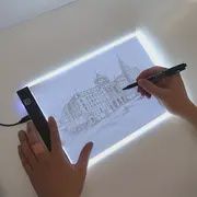 Portable A4 LED Copy Board, Light Traceing box c/w usb cable