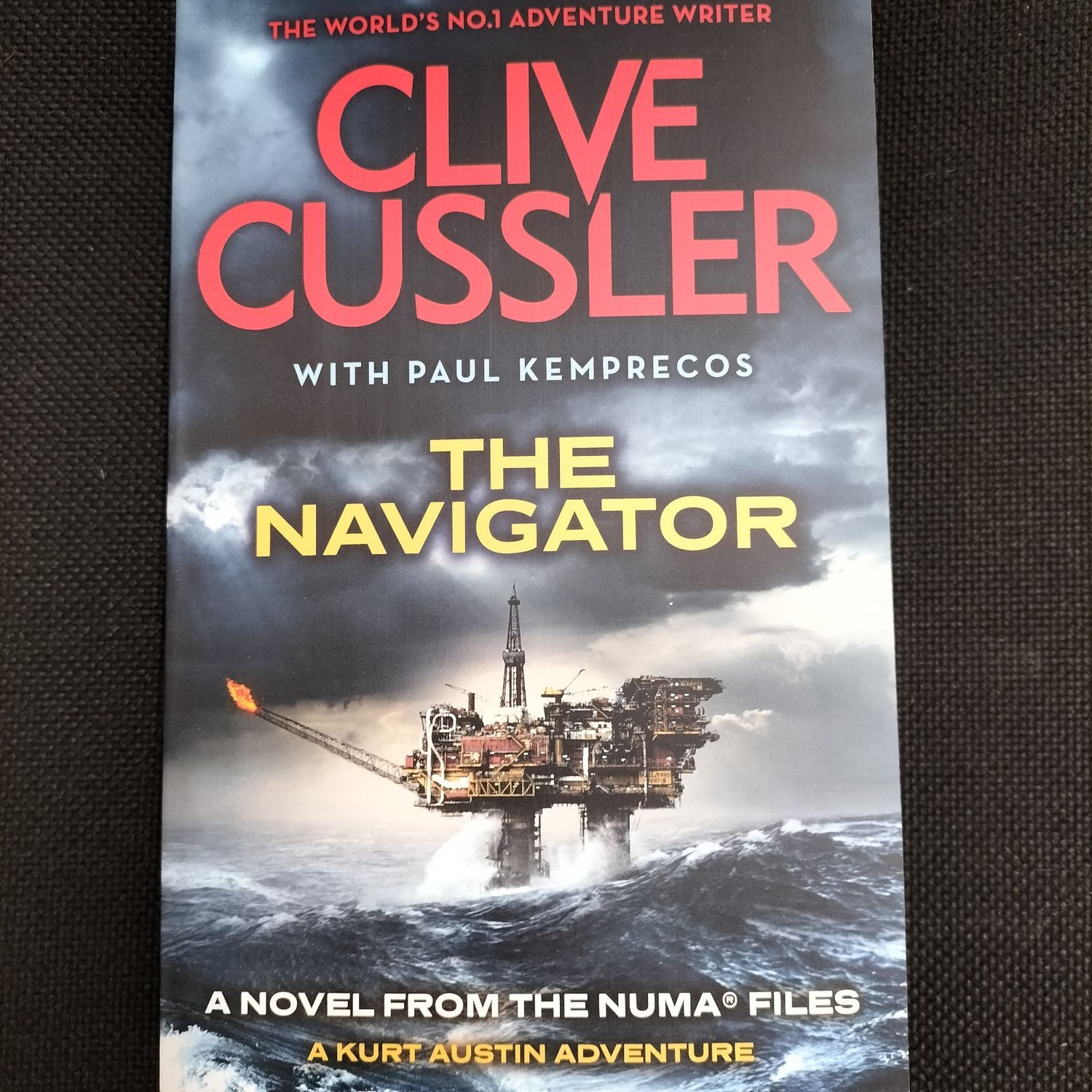 The Navigator - from the Numa Files by Clive Cussler and Paul Kemprecos - April 2024