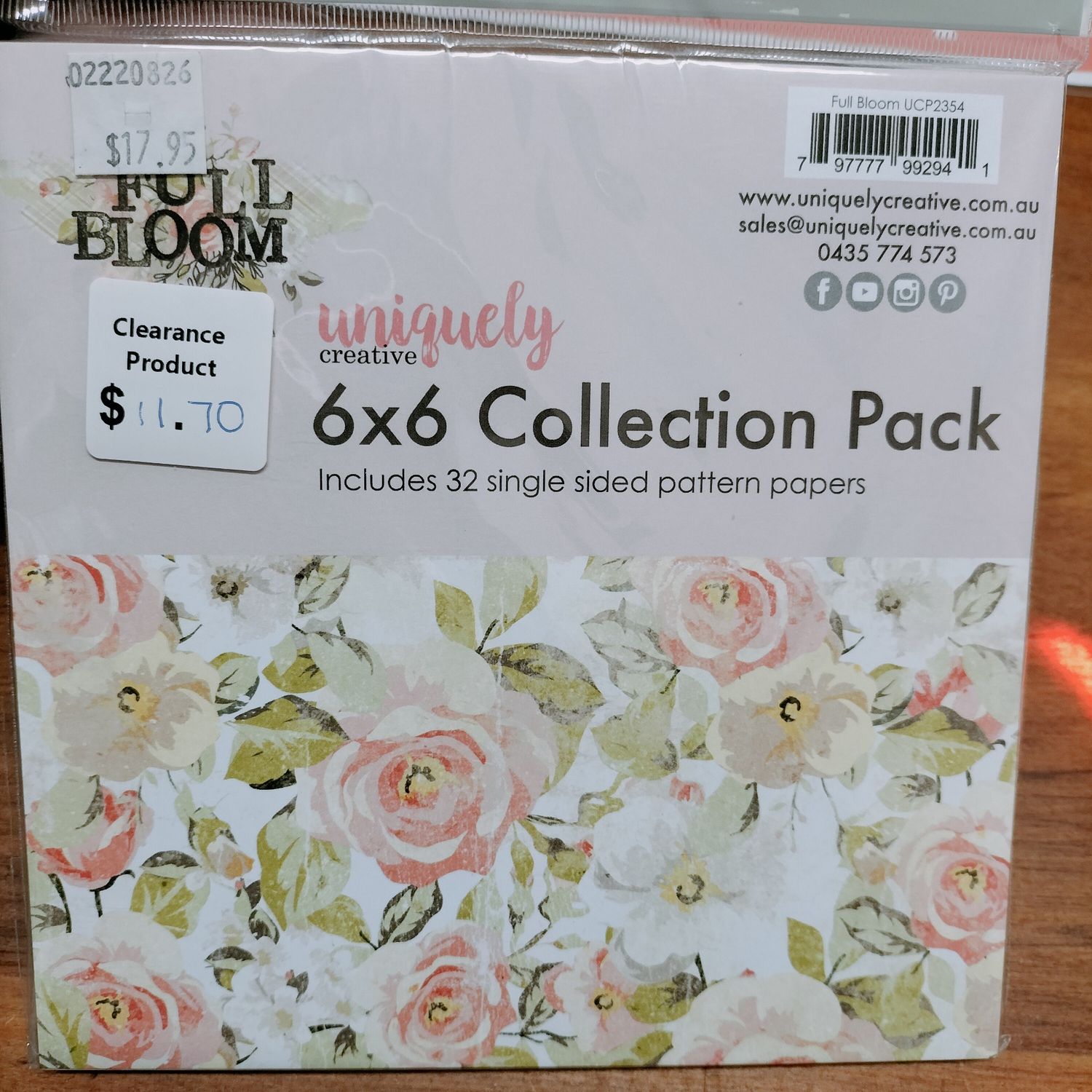 Full Bloom 6x6 paper