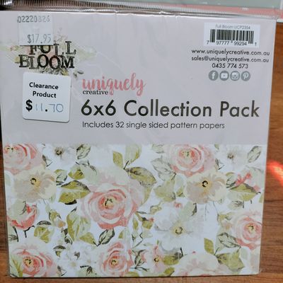 Full Bloom 6x6 paper