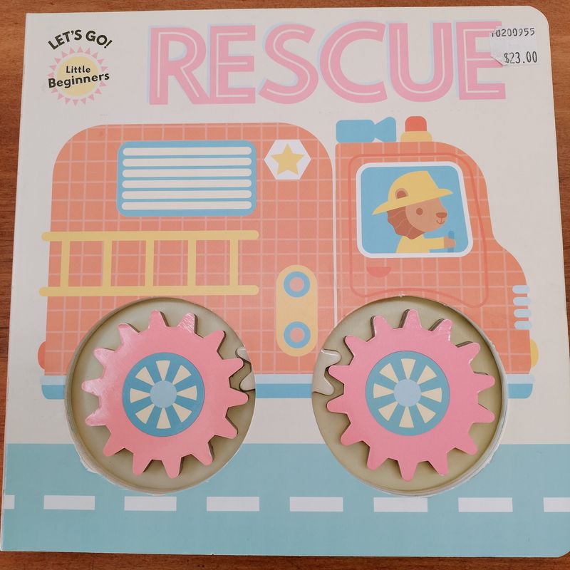 Lets Go Rescue - board book