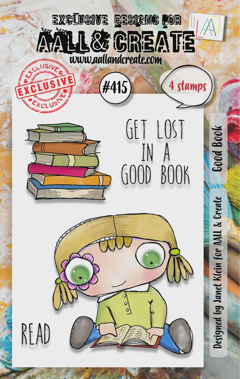 Good Book Stamp Set A7