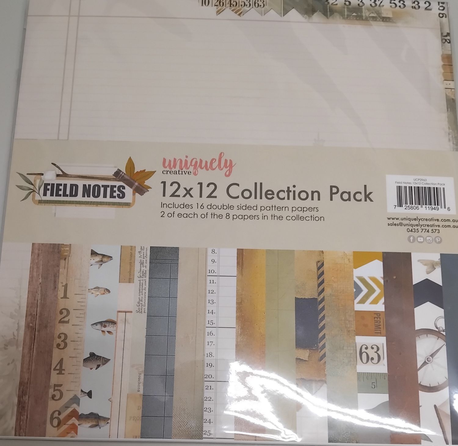 Field Notes Collection, Style: 12x12 Paper