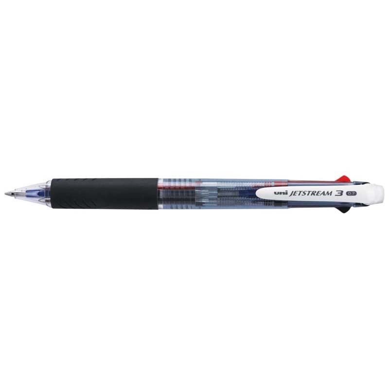 Uni Jetstream 3 Colour 0.7 and 1.0mm Pen SXE3400 series, Type: Fine 0.7mm 3 Colour