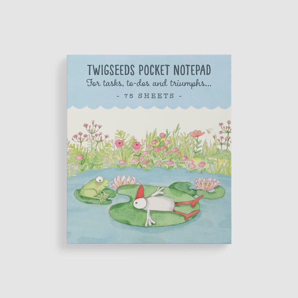 Twig Pocket Note - mixed styles, Theme: 1- Lily Pad