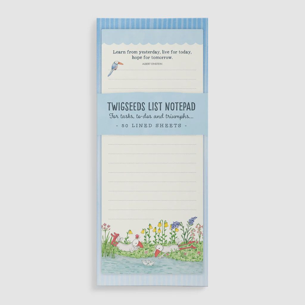 Twig List Notepads...mixed styles, Theme: 1 - Seagulls