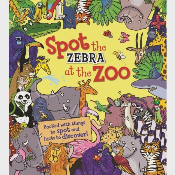 Spot the Zebra at the Zoo by Stella Maidment