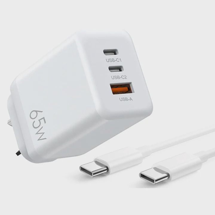 65W Superfast compatible Wall Charger