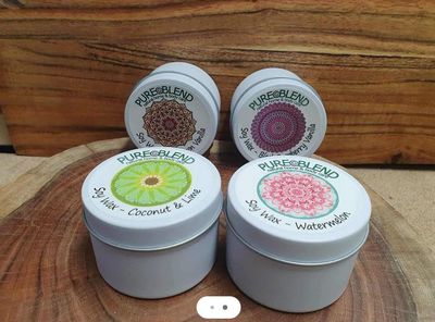 SOY Candles mixed sizes