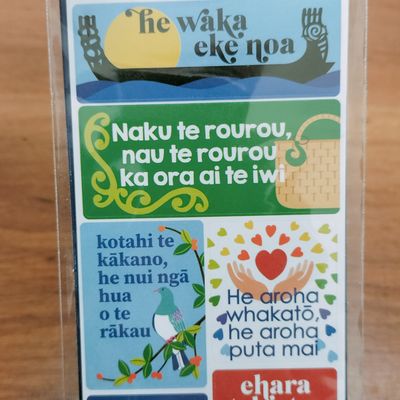 Maori Proverbs age3+ 11pc Stickers