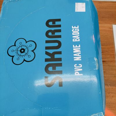 ID Plastic Name holder and card