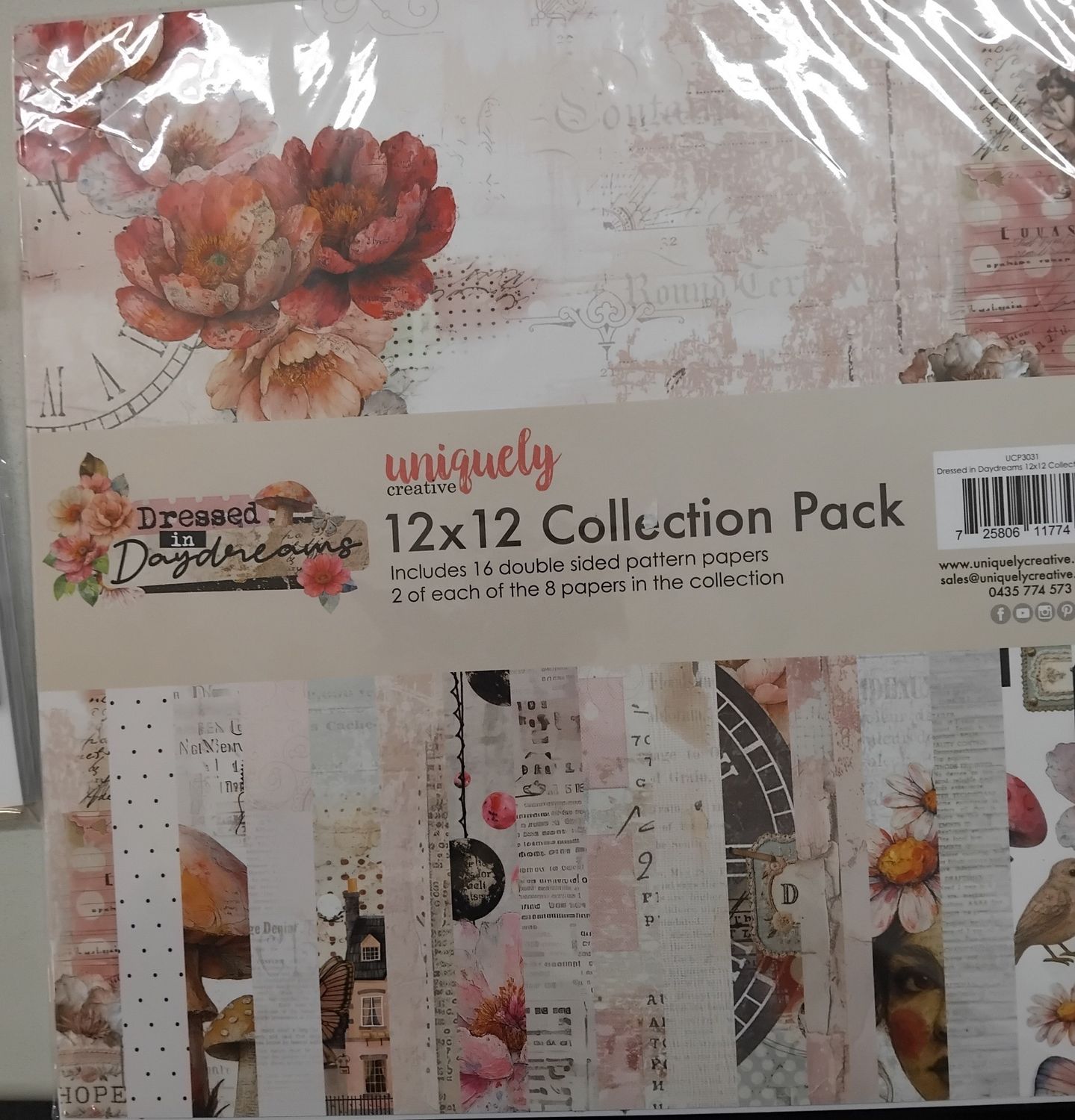 Dressed in Daydreams Collection, Style: 12x12 Paper