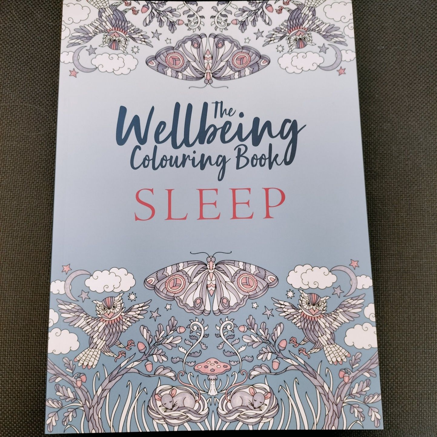 The Wellbeing Colouring Books, Title: Energize