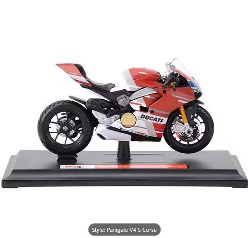 Ducati Panigale V4 1:18 Scale Die cast and plastic - Special Edition