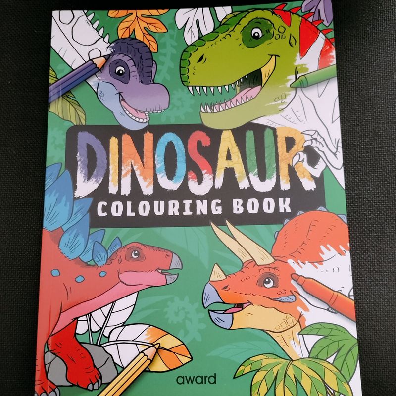 Dinosaur Colouring Book - by Award