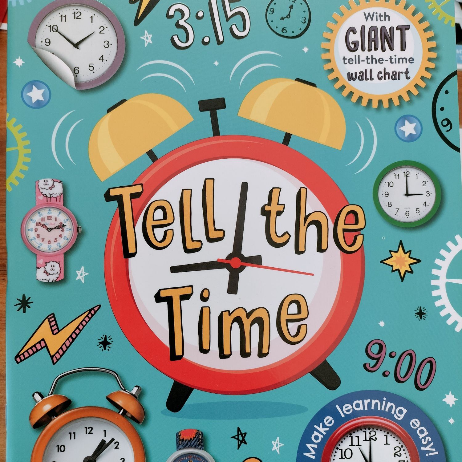 Tell the Time - Poster Sticker Book