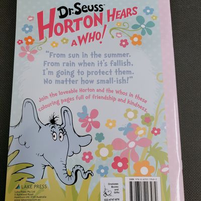 Dr Suess - Horton Hears a Who - Colouring Book