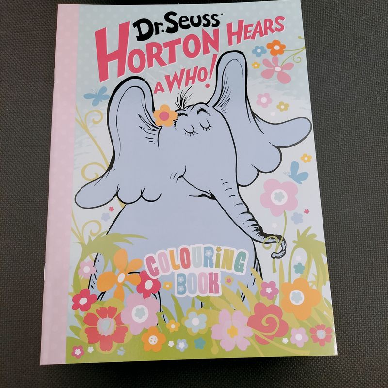 Dr Suess - Horton Hears a Who - Colouring Book