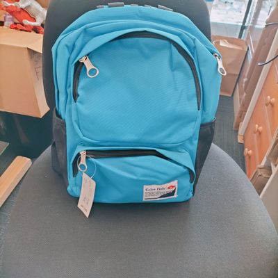 Back Pack blue Colour Fish B934