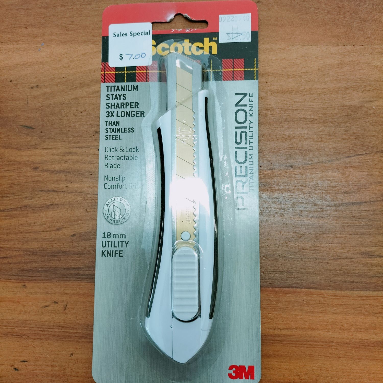 Scotch Utility Knives, Size and Type: 18mm Large - Utility Knife Titanium coated blade