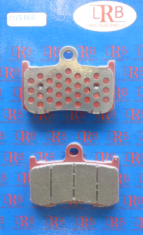LRB RED PLUS Brake Pads (Front), 08 & up