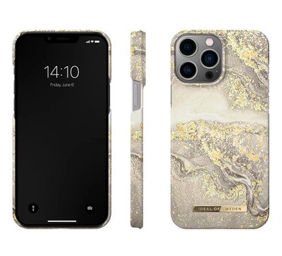 iDeal Fashion Case iPhone 14 Pro Max - Sparkle Greige Marble