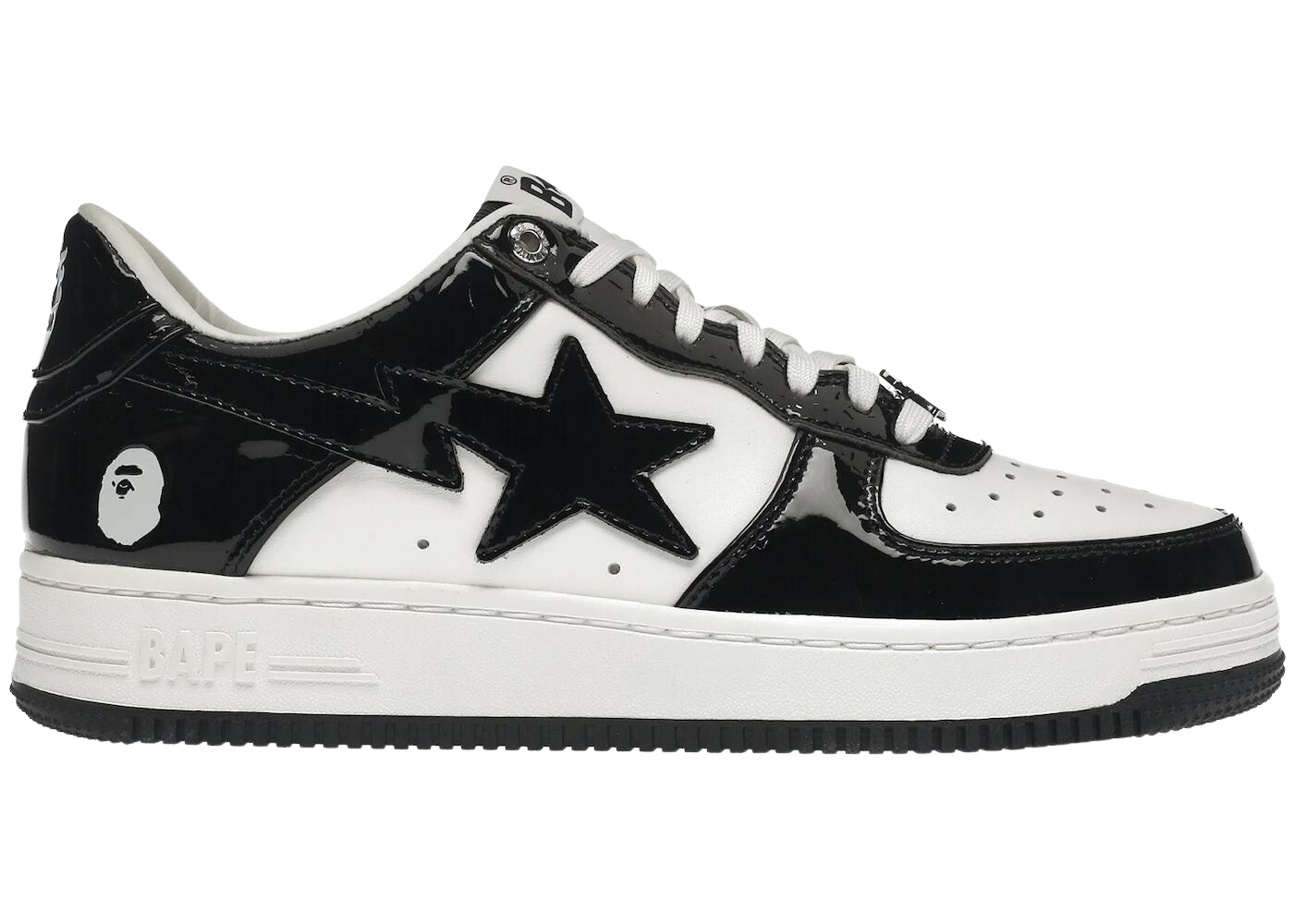 A Bathing Ape Bape Sta Low Black