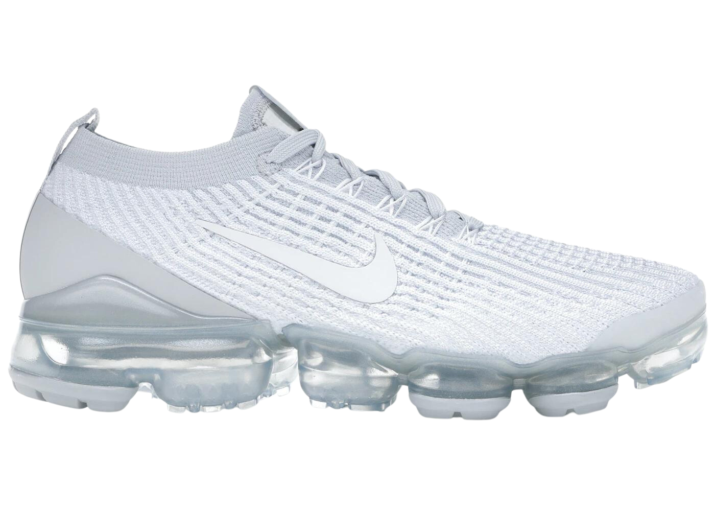 Nike Air VaporMax Flyknit 3 White Pure Platinum