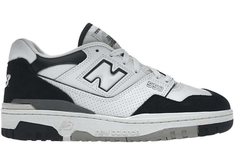 New Balance 550 White Black Rain Cloud
