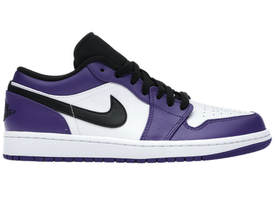 Jordan 1 Low Court Purple White