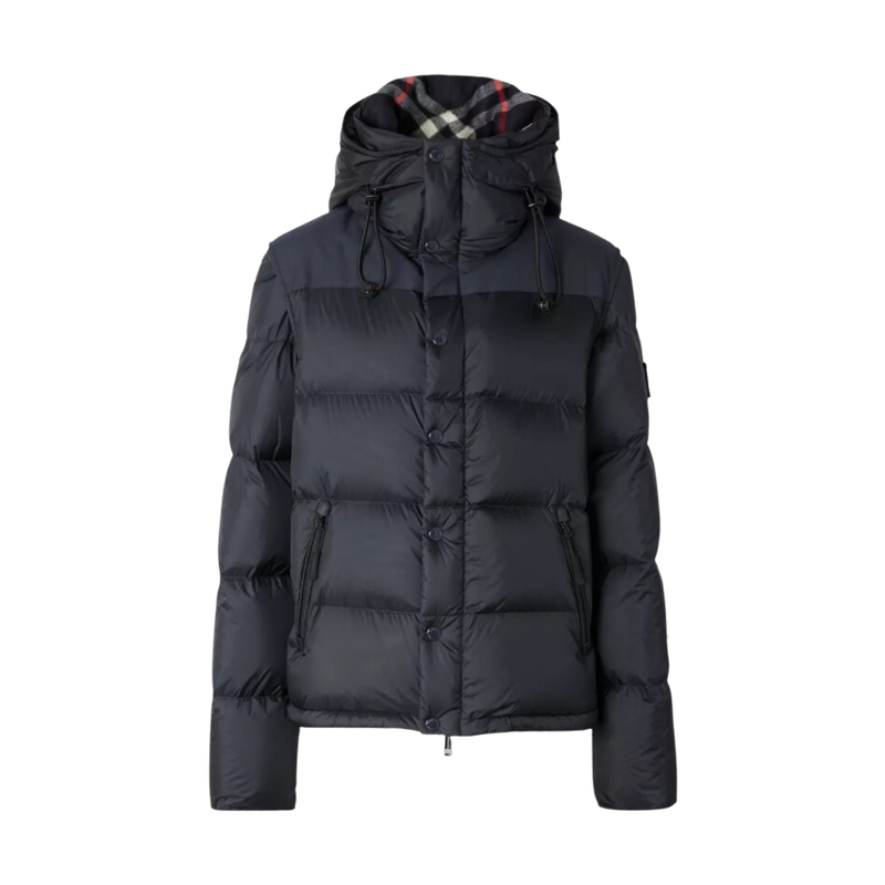 Burberry Detachable Sleeve Hooded Puffer Jacket