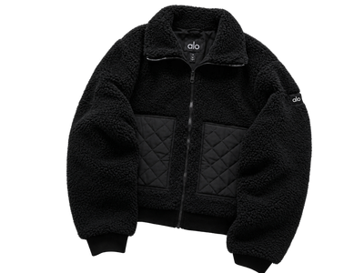 ALO Yoga Sherpa Edge Bomber Jacket