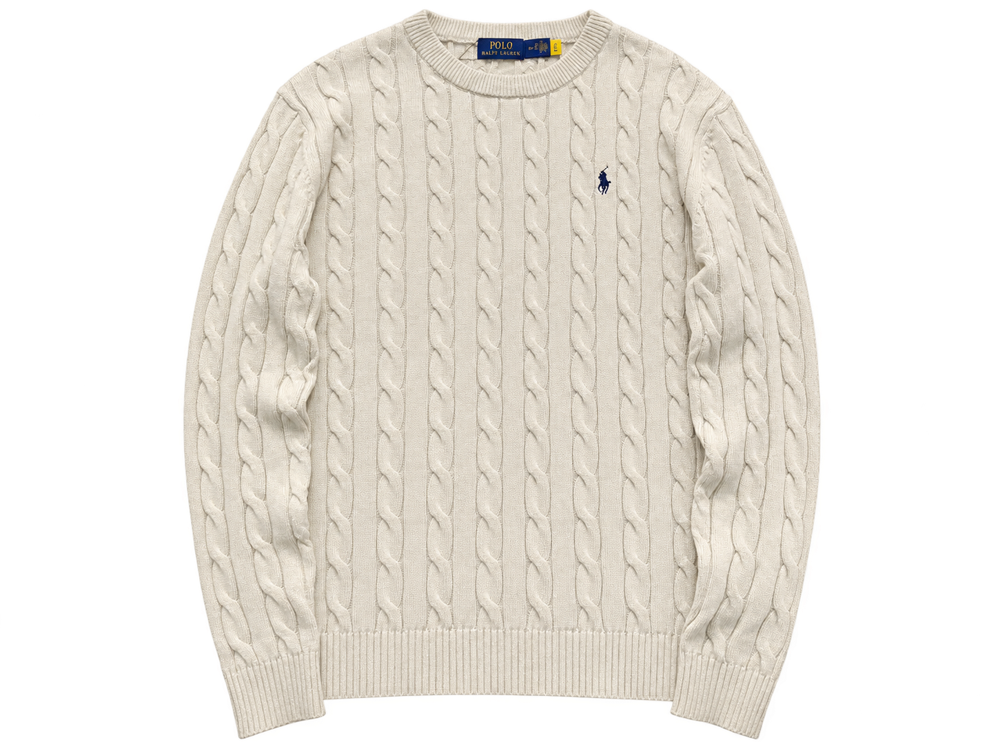 Polo Ralph Lauren CABLE-KNIT COTTON SWEATER