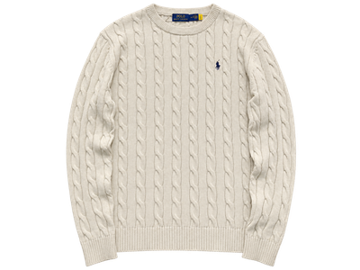 Polo Ralph Lauren CABLE-KNIT COTTON SWEATER