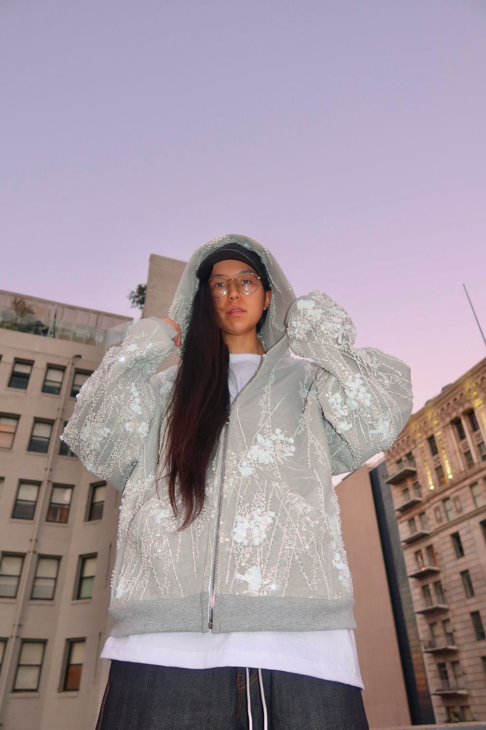 Bridal Zip-up Hoodie Jacket
