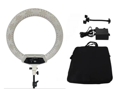 18 inch LED Ring Light 3200-5600K 416pcs Led Bead 65W Photography Lighting LED Ring Lamp Without Tripod for Makeup Video YouTube