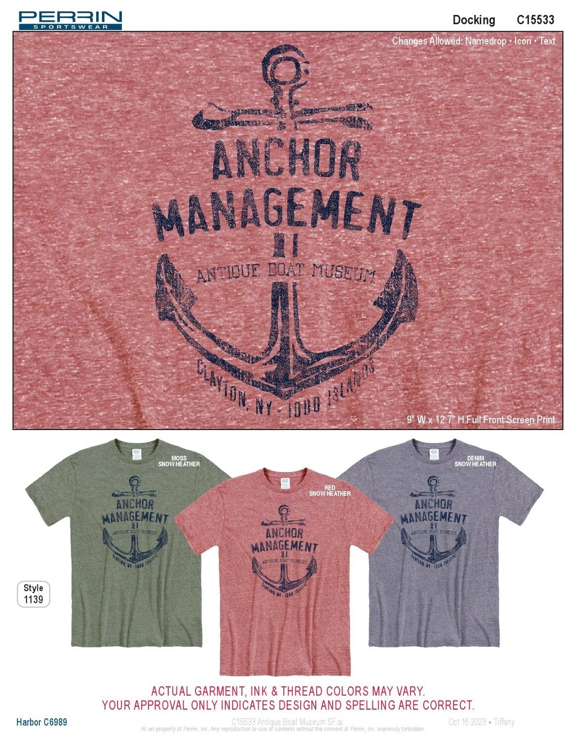 Anchor Management T-Shirt