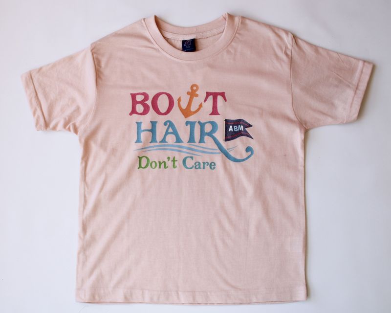 Boat Hair Tee-Youth