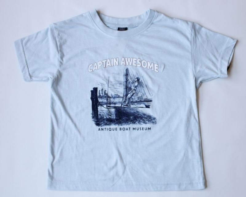 Illustrated Captain Awesome Tee-Youth