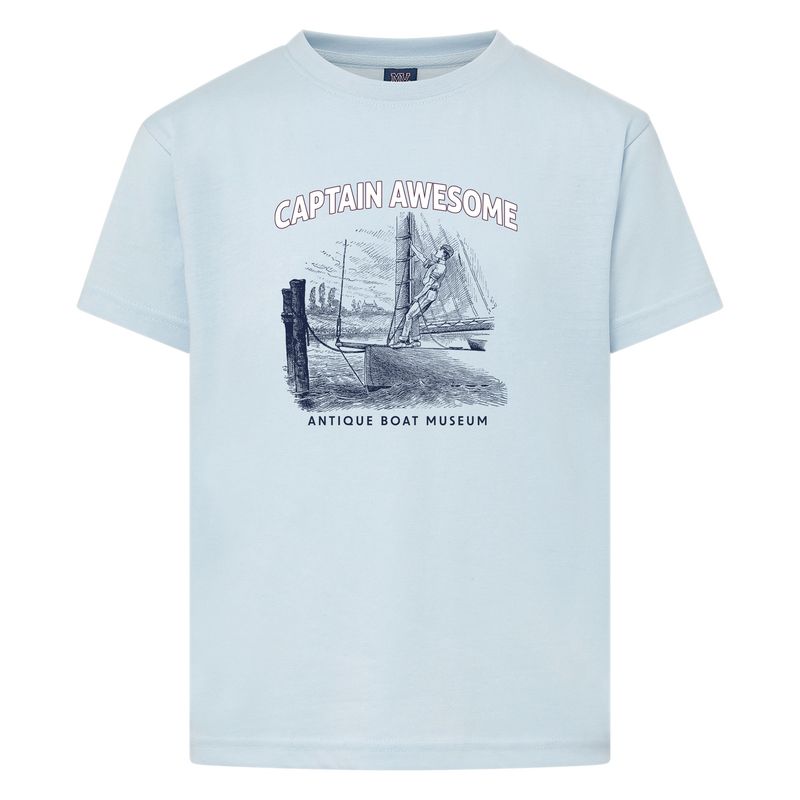 Illustrated Captain Awesome Tee-Youth