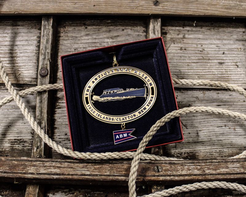 Logo Brass Ornament