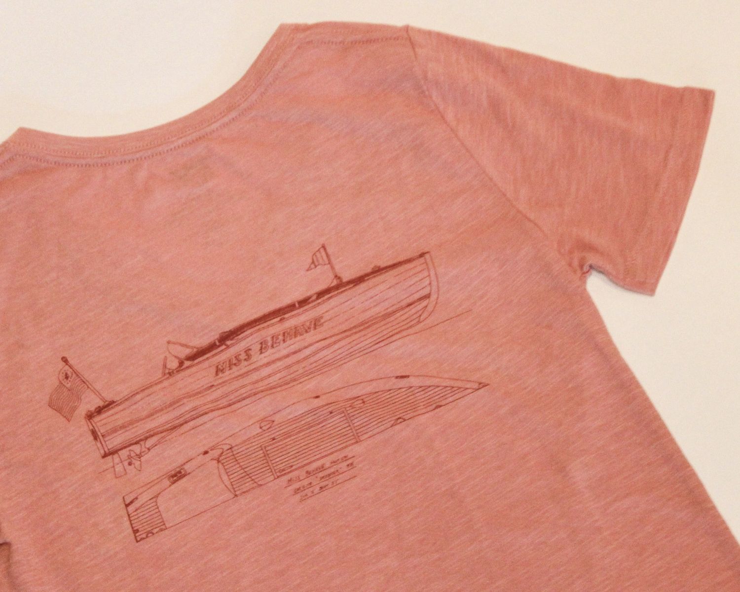 Ladie's Line Drawing V-Neck Tee Ladie's Line Drawing V-Neck Tee
