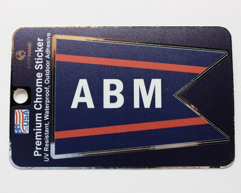 Chrome Logo Stickers