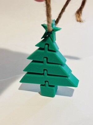 Flexible Christmas Tree Ornament